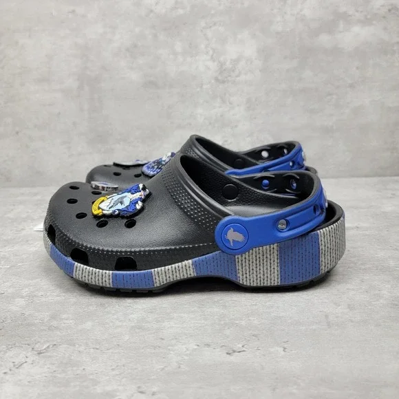 New CROCS Harry Potter Ravenclaw Classic Clog 210528 Jibbitz Kids Juniors Size 1 - Picture 3 of 9